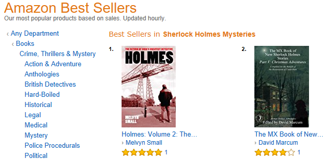 Holmes Volume 2 Amazon Best Seller
